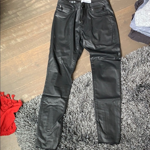 BRAND NEW, RARE DL1961 Wax Coated Jeans - Picture 1 of 4